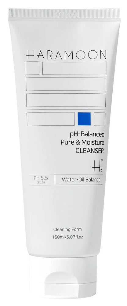 HARAMOON Pure Moisture Cleanser | Korean Skincare, 150mL - Wax | Wane