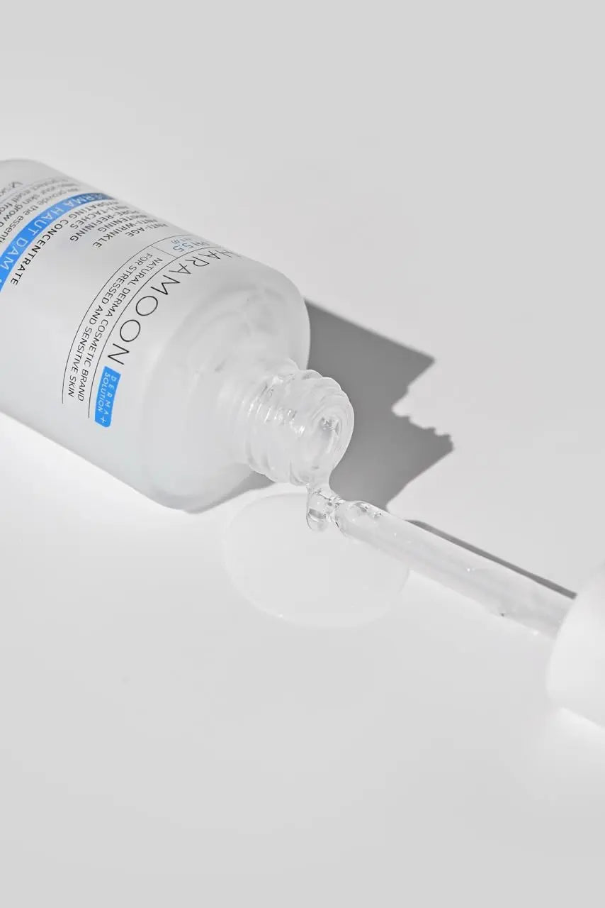 HARAMOON Silky Hydration Ampoule | Vegan & EWG Certified Korean Skincare, 30mL - Wax | Wane