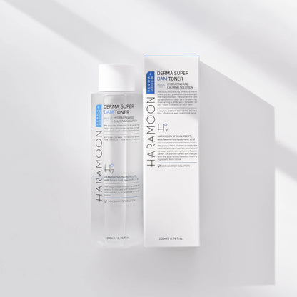 HARAMOON Super Dam Toner | Gentle for Sensitive Skin, 200mL - Wax | Wane