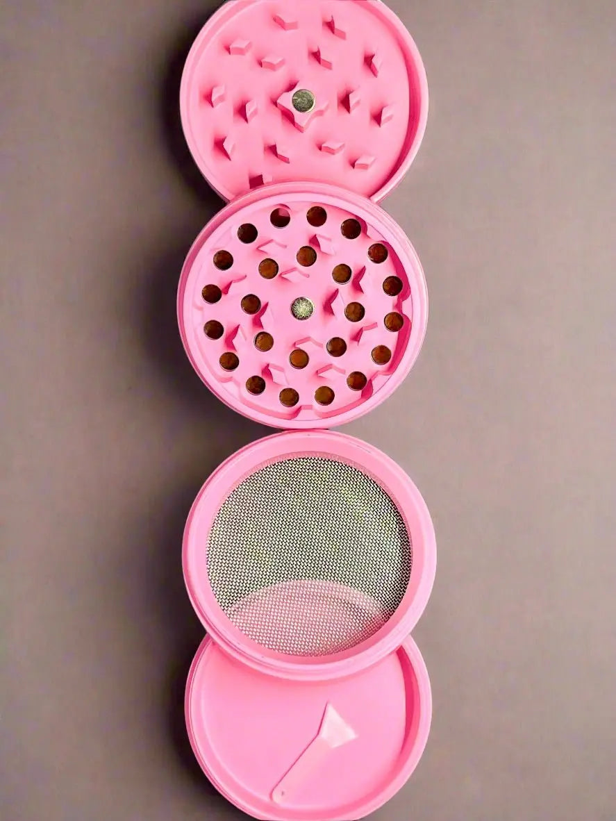 Premium 2.5 Inch Grinder Mill, Colorful Kitchen Tool - Wax | Wane - Flowergirl - 7