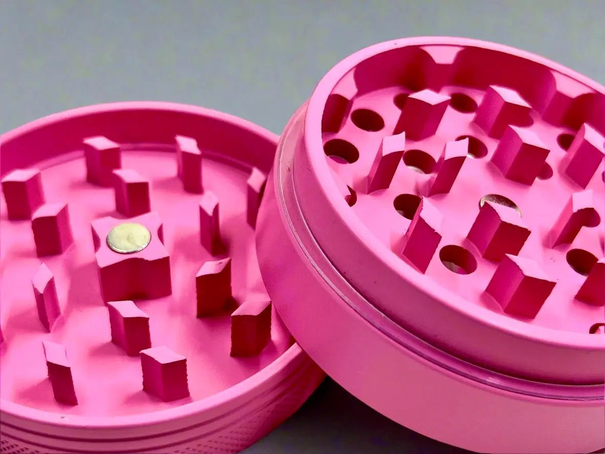 Premium 2.5 Inch Grinder Mill, Colorful Kitchen Tool - Wax | Wane - Flowergirl - 12