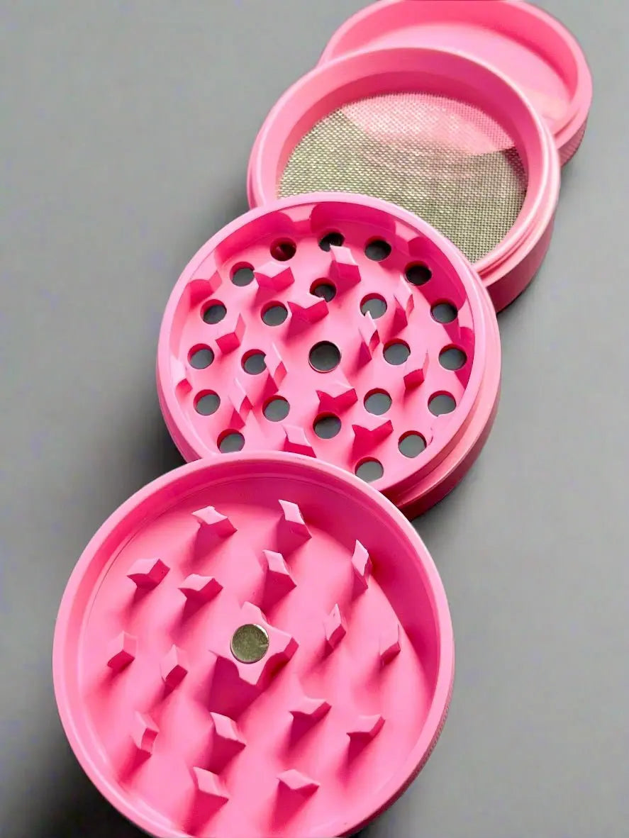 Premium 2.5 Inch Grinder Mill, Colorful Kitchen Tool - Wax | Wane - Flowergirl - 10